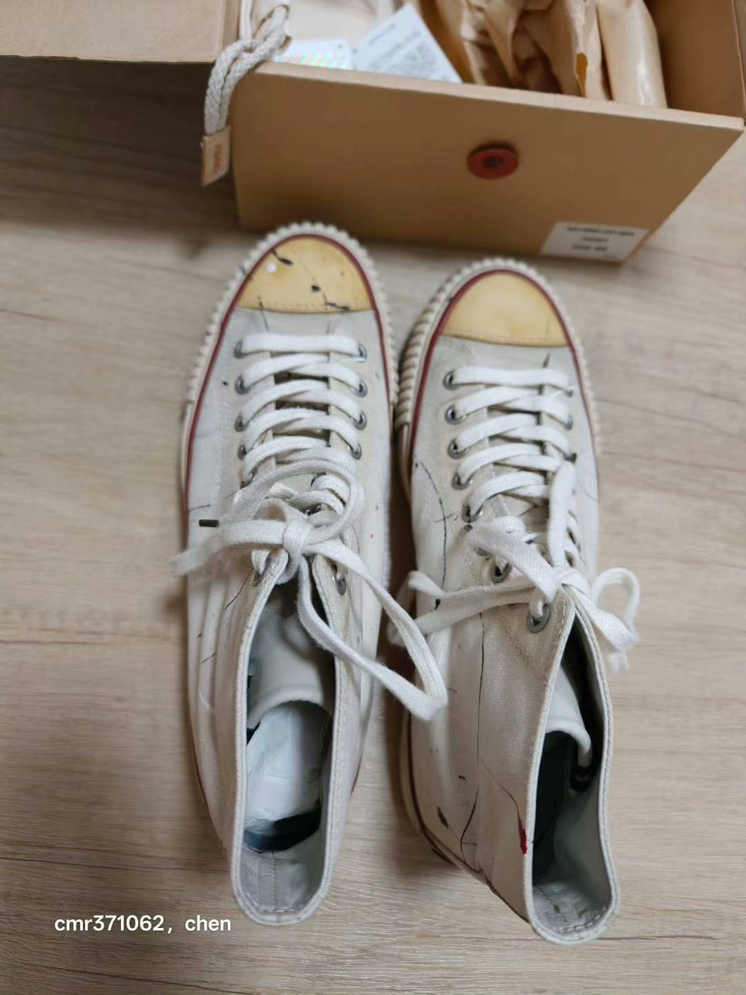 VISVIM 19 ICT SKAGWAY Ink High-Top Shoes
