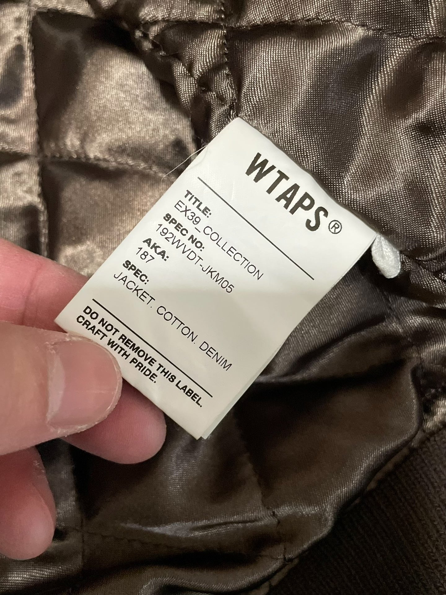 WTAPS 187 Denim Jacket
