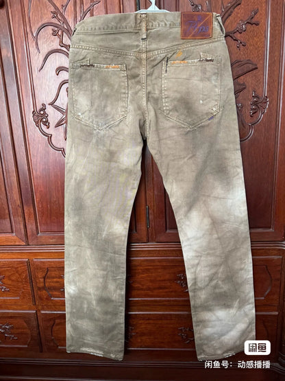 PRPS W31 P43 Classic Denim Cargo Pants