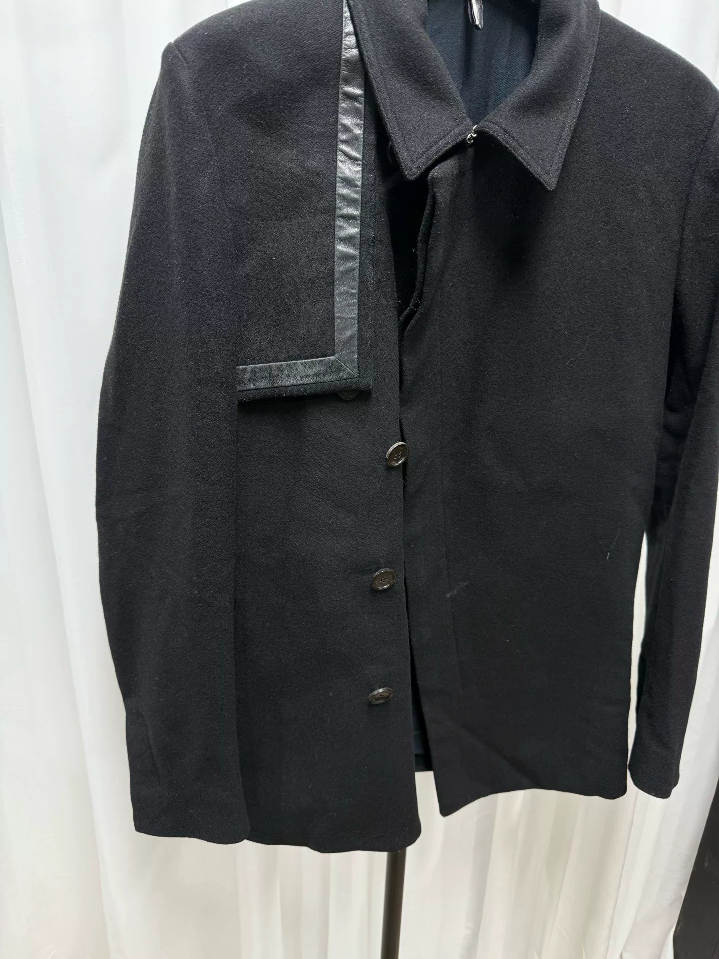 Dior Homme Panel Coat with Missing Button