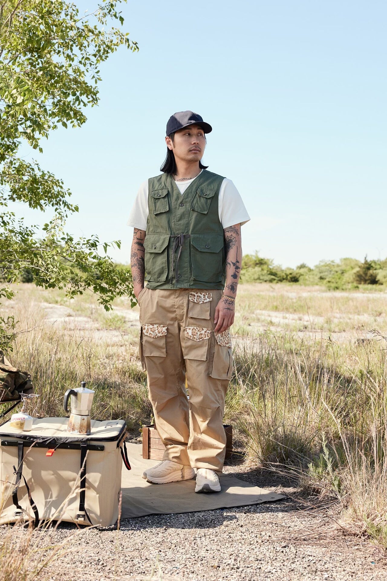 Engineered Garments Multi-Pocket Cargo Pants