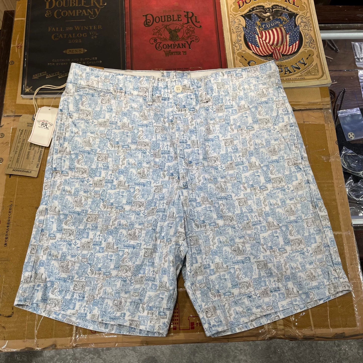 RRL Printed Casual Shorts