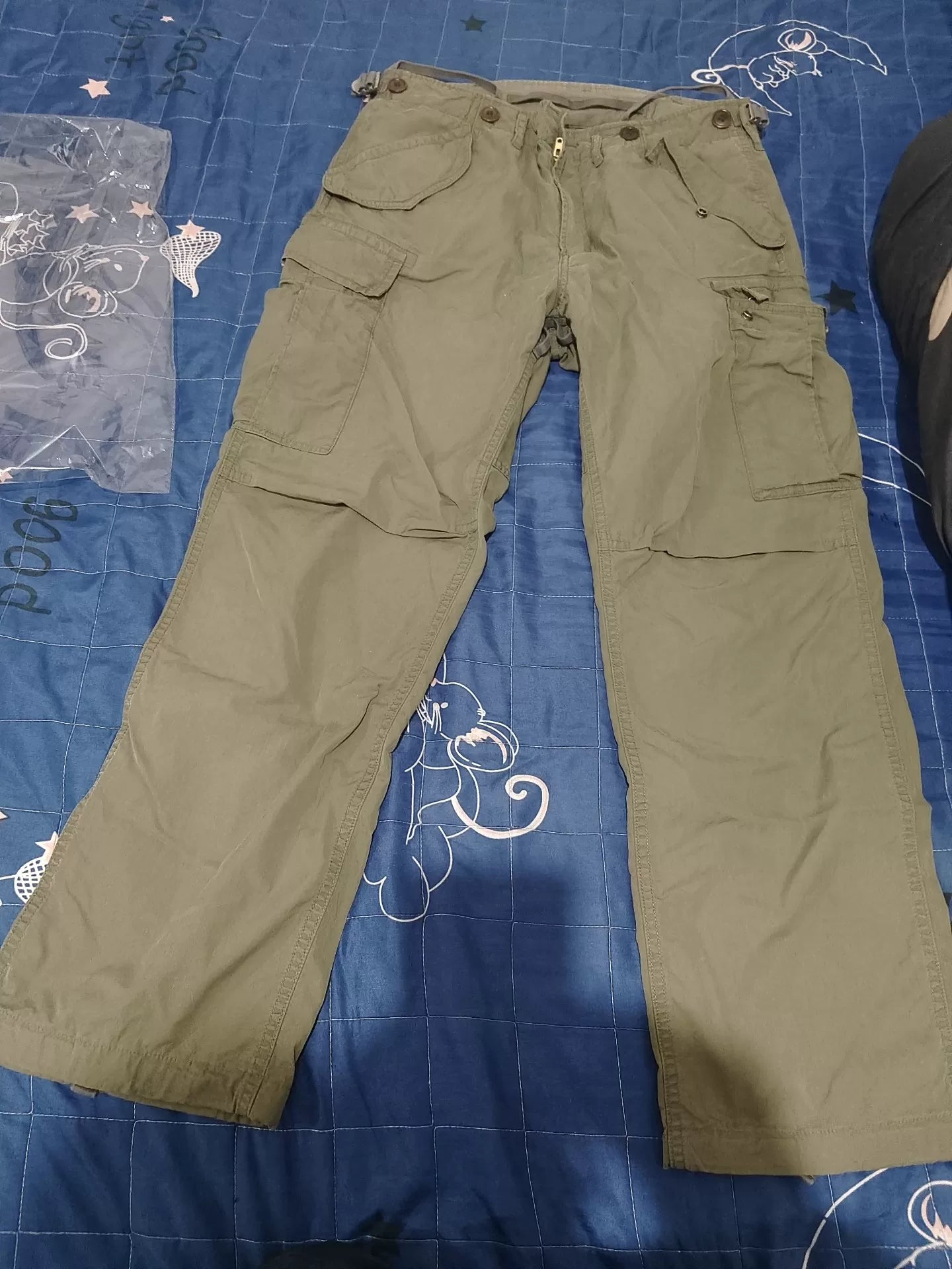 visvim 22AW Eiger CD Green Cargo Pants