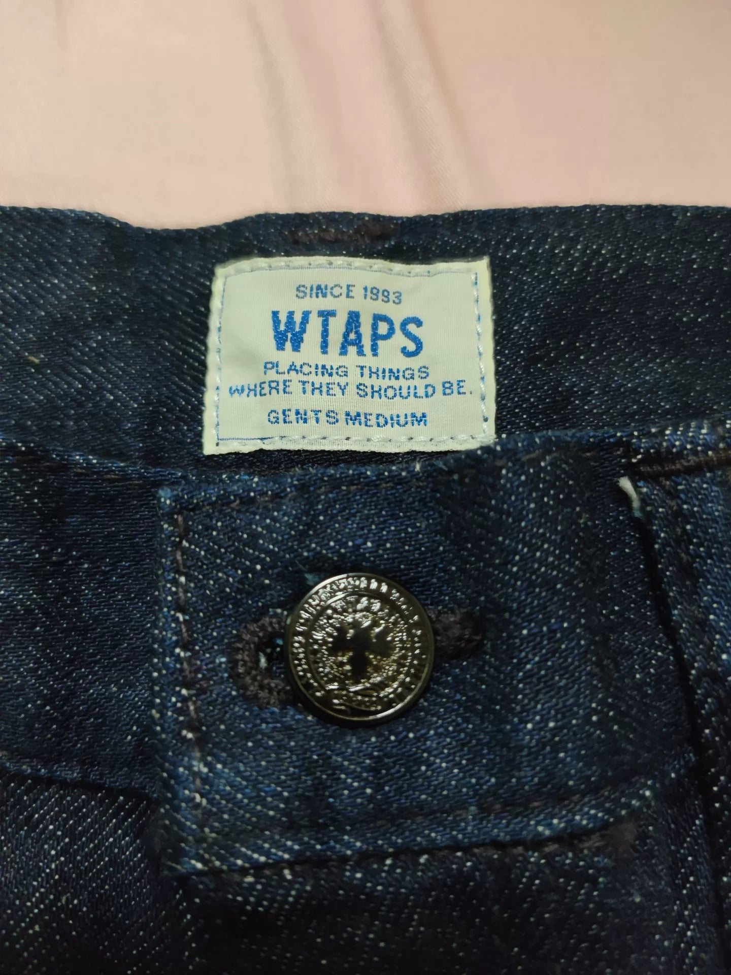 WTAPS 13AW Skinny Raw Denim Jeans