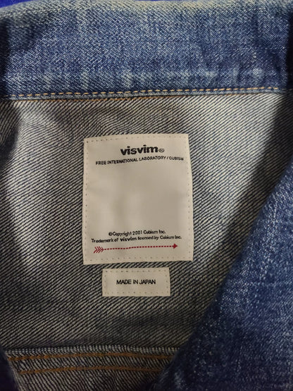 Visvim Blue Denim Button Jacket