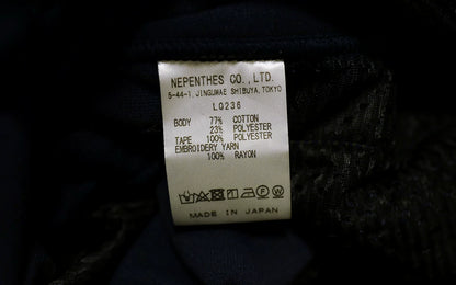 needles narrow track velvet pants with stripes