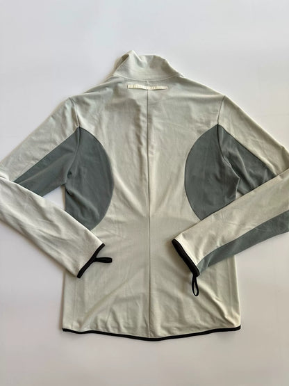 PRADA Long Zip Polo Sweatshirt