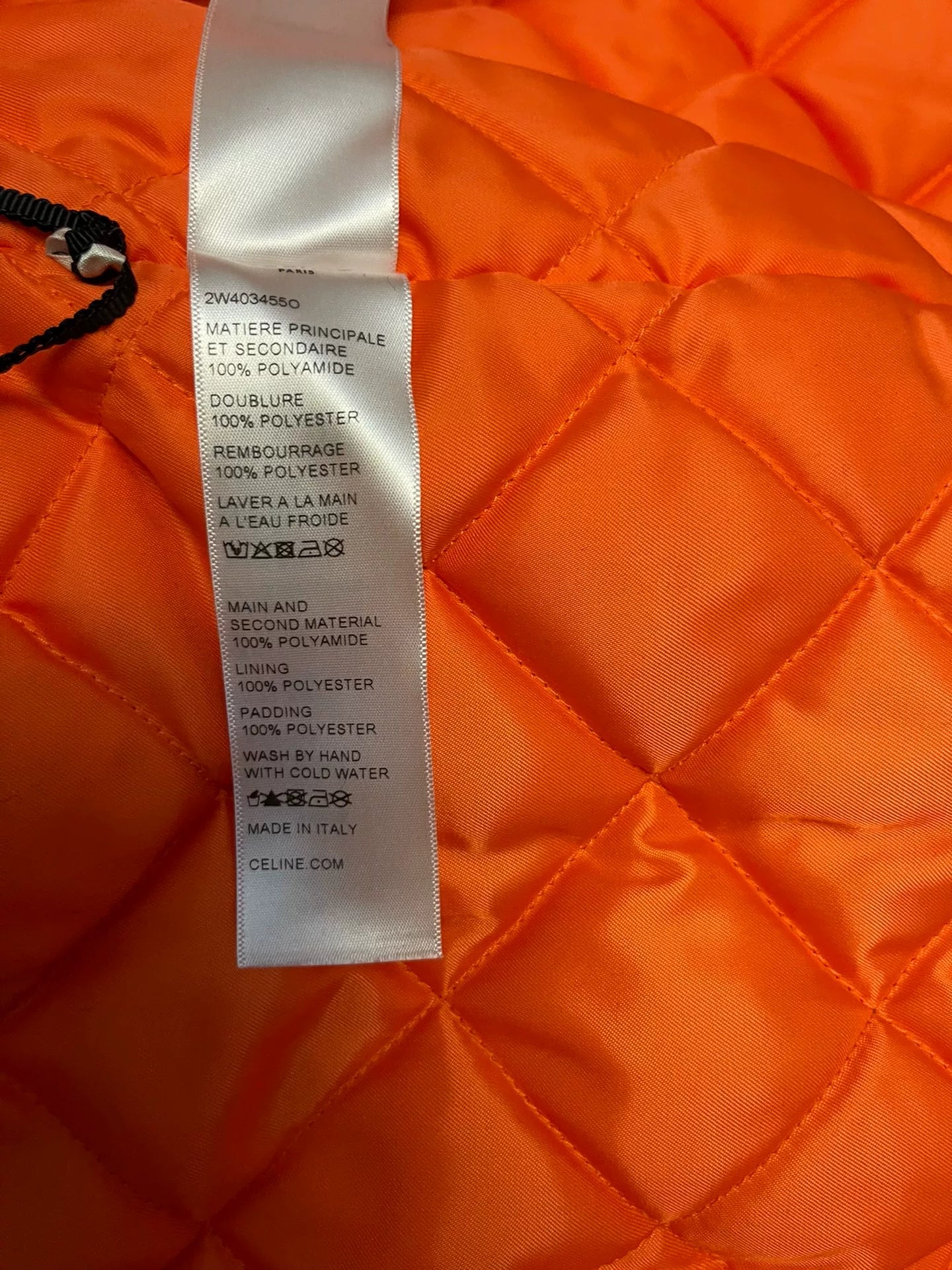 Celine Camouflage Quilted Jacket