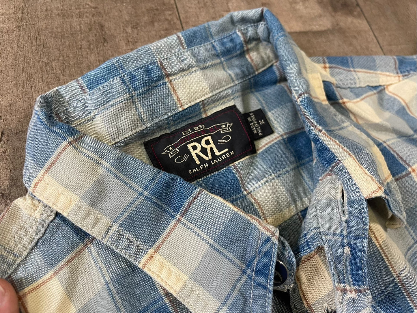 RRL Ralph Lauren Plaid Shirt Jacket