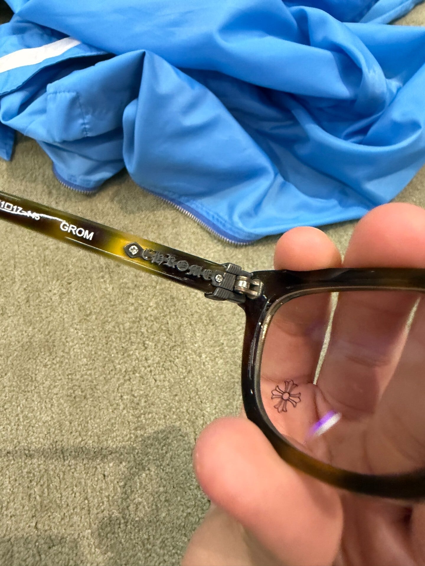 Chrome Hearts Tortoiseshell Sunglasses