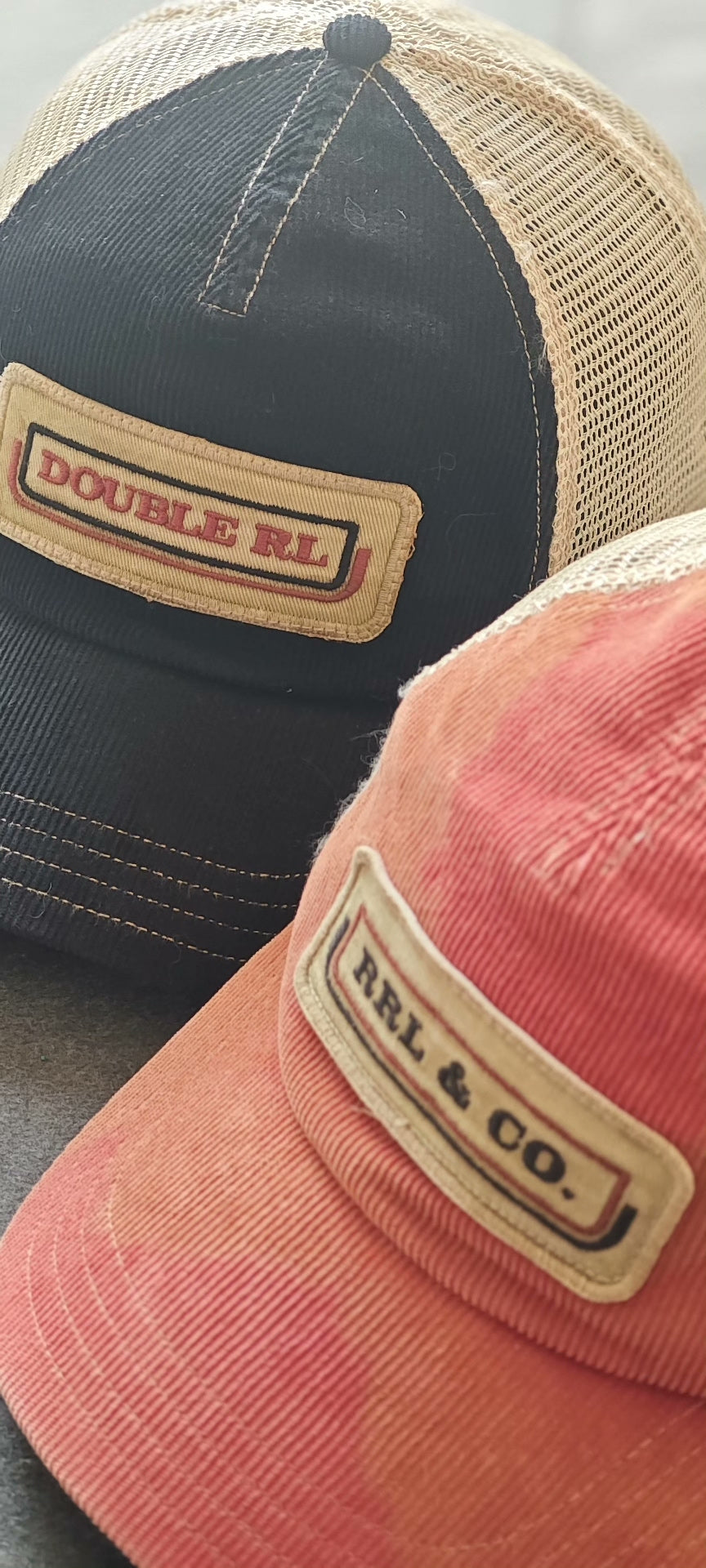 RRL Trucker Caps