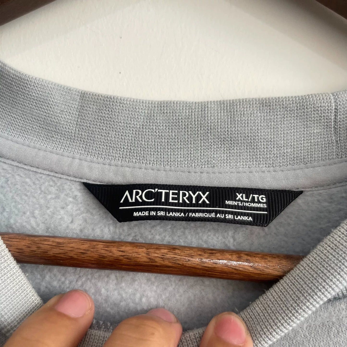 Arcteryx Emblem Men's Fleece Crewneck Hoodie