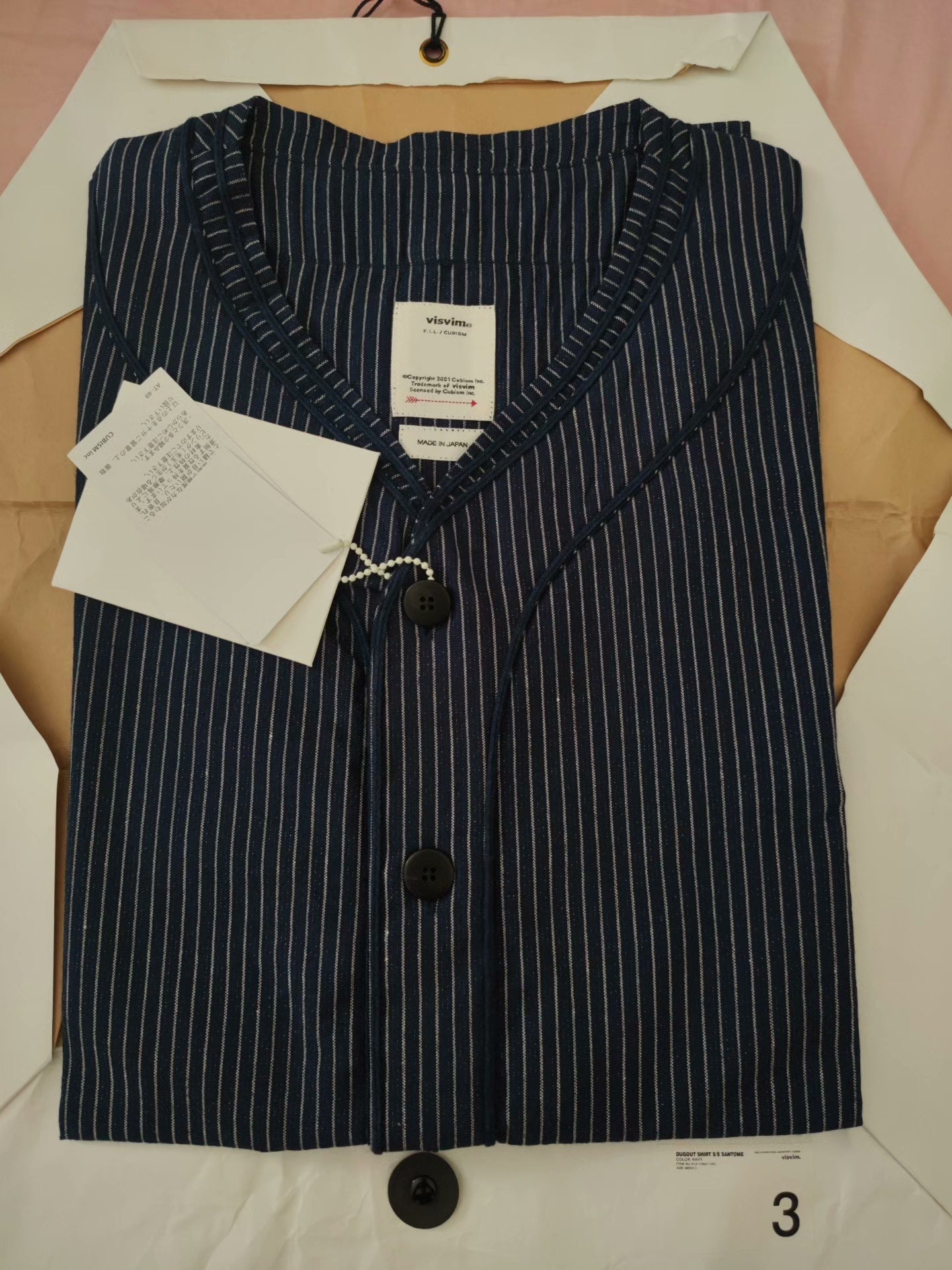 VISVIM DUGOUT SHIRT S/S SANTOME 21SS