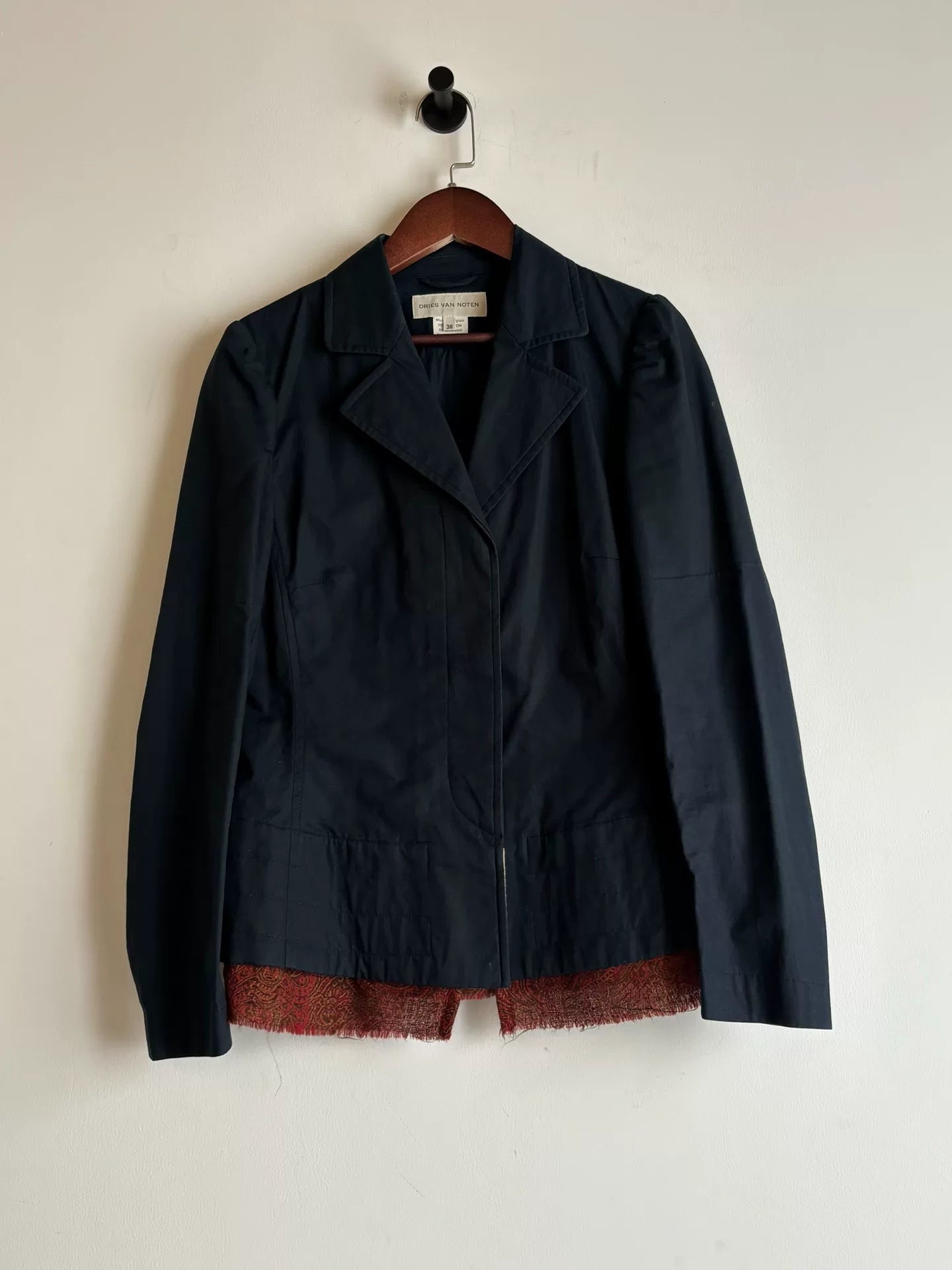 vintage dries van noten ethnic short jacket