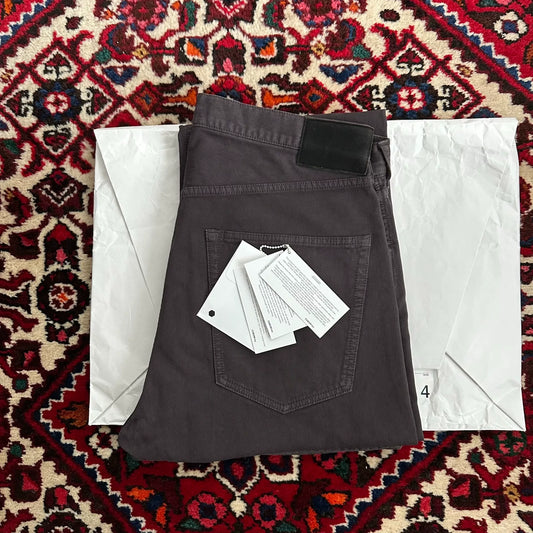 visvim black casual pants with tags