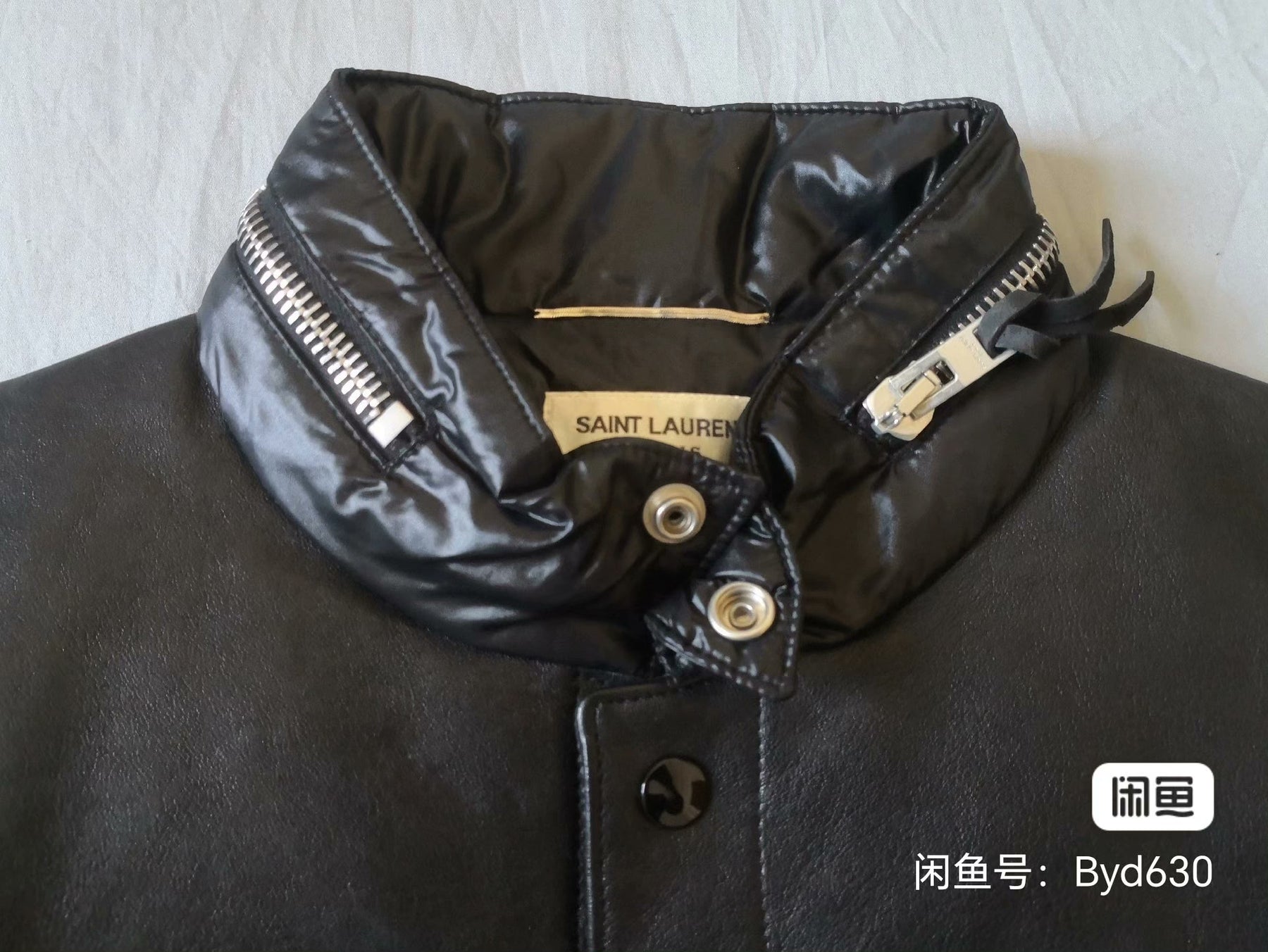 Saint Laurent Black Puffer Jacket