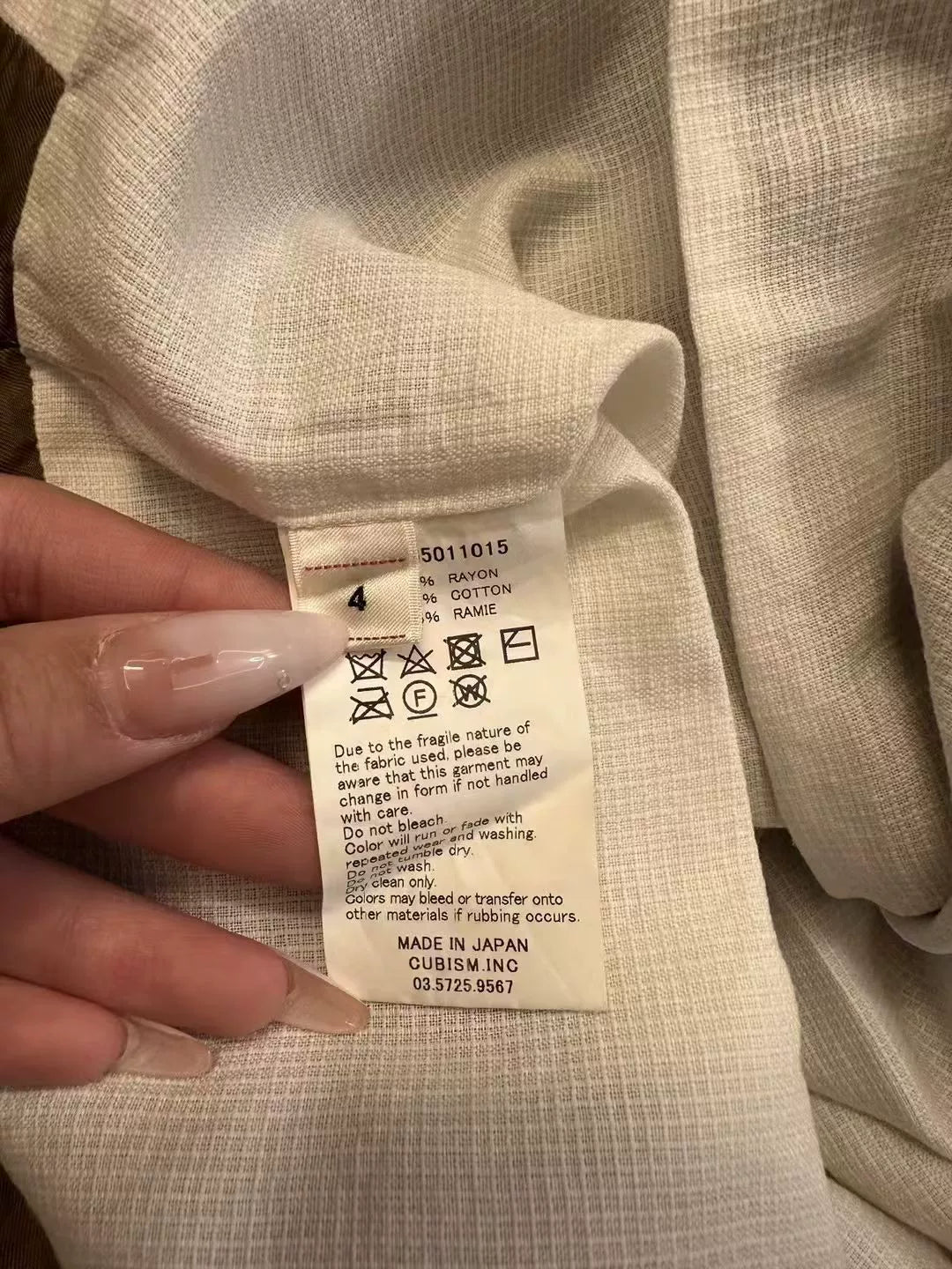 visvim Triangle Embroidery Tang Jacket