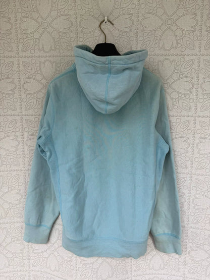 supreme box logo hoodie in blue