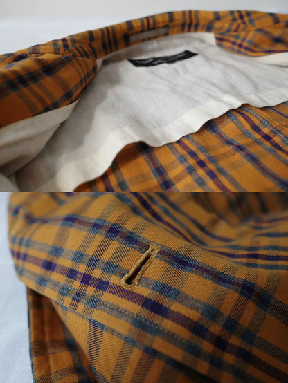 CDG Plaid Cotton Blend Jacket