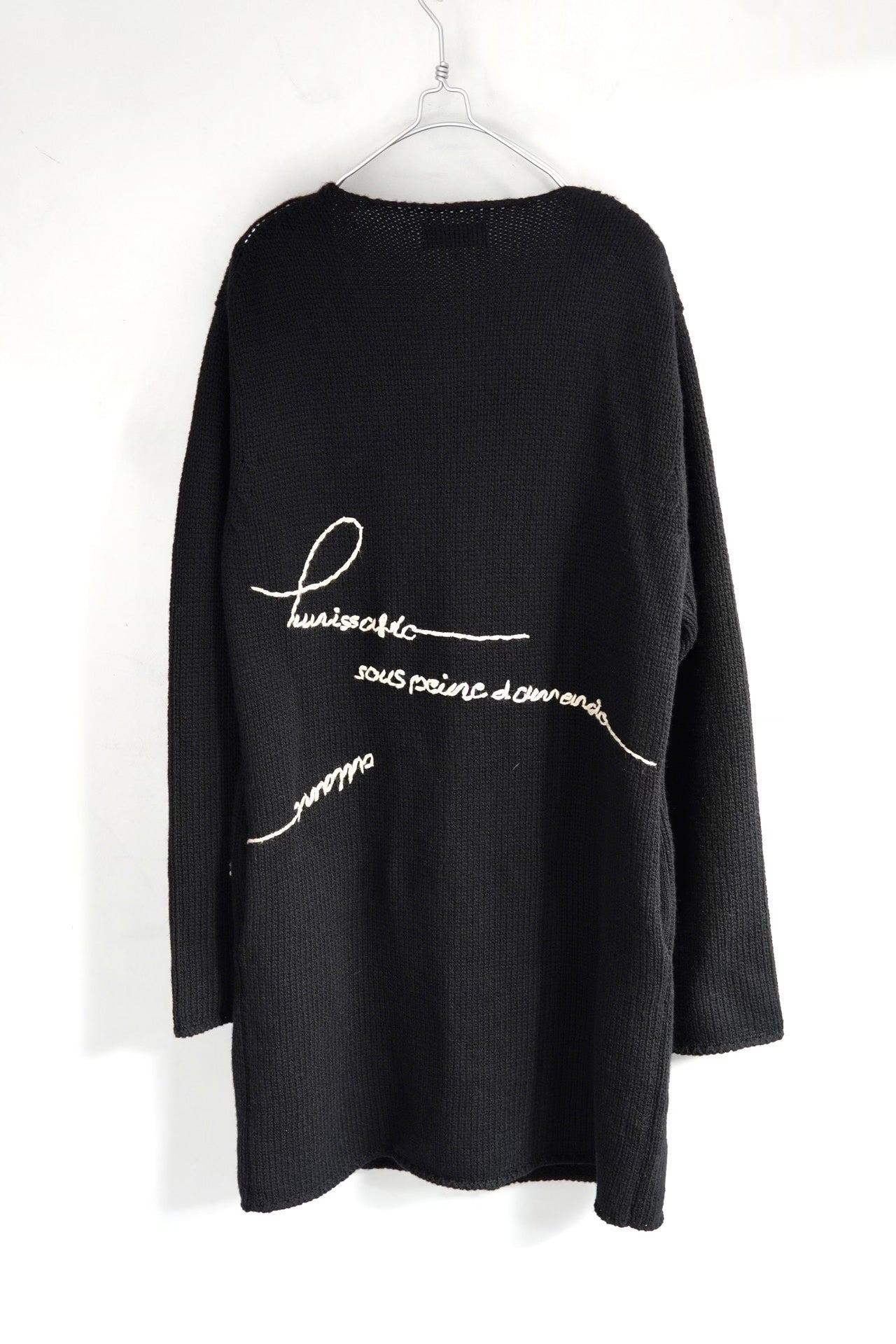 Yohji Yamamoto A/W 2007 Knit Sweater Coat