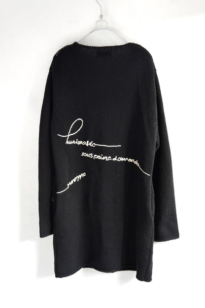 Yohji Yamamoto A/W 2007 Knit Sweater Coat