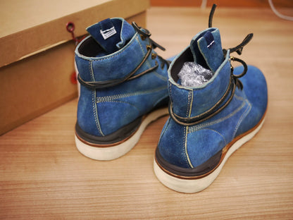 Visvim ICT Virgil Boots in Indigo