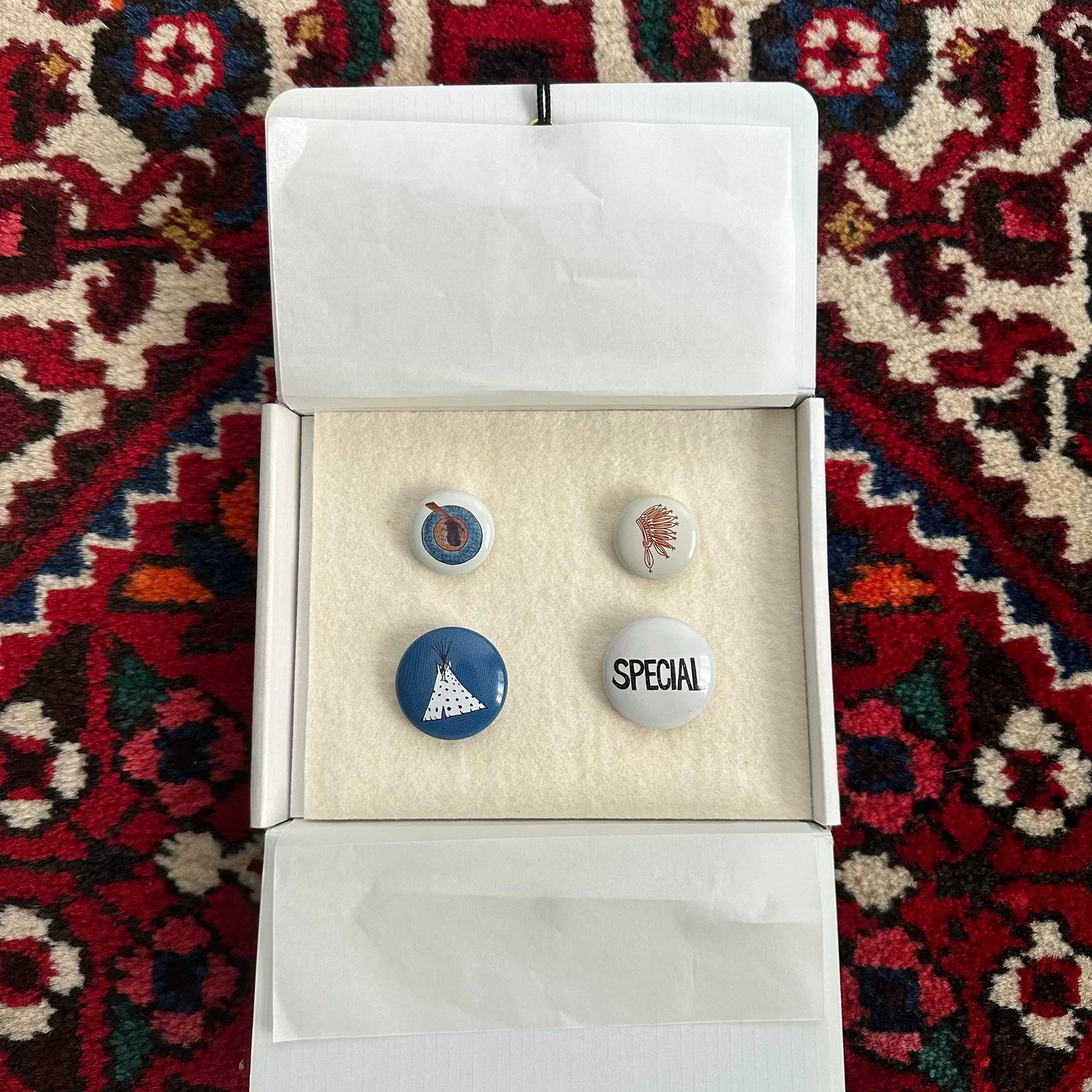 visvim PINS 16AW Badge Set