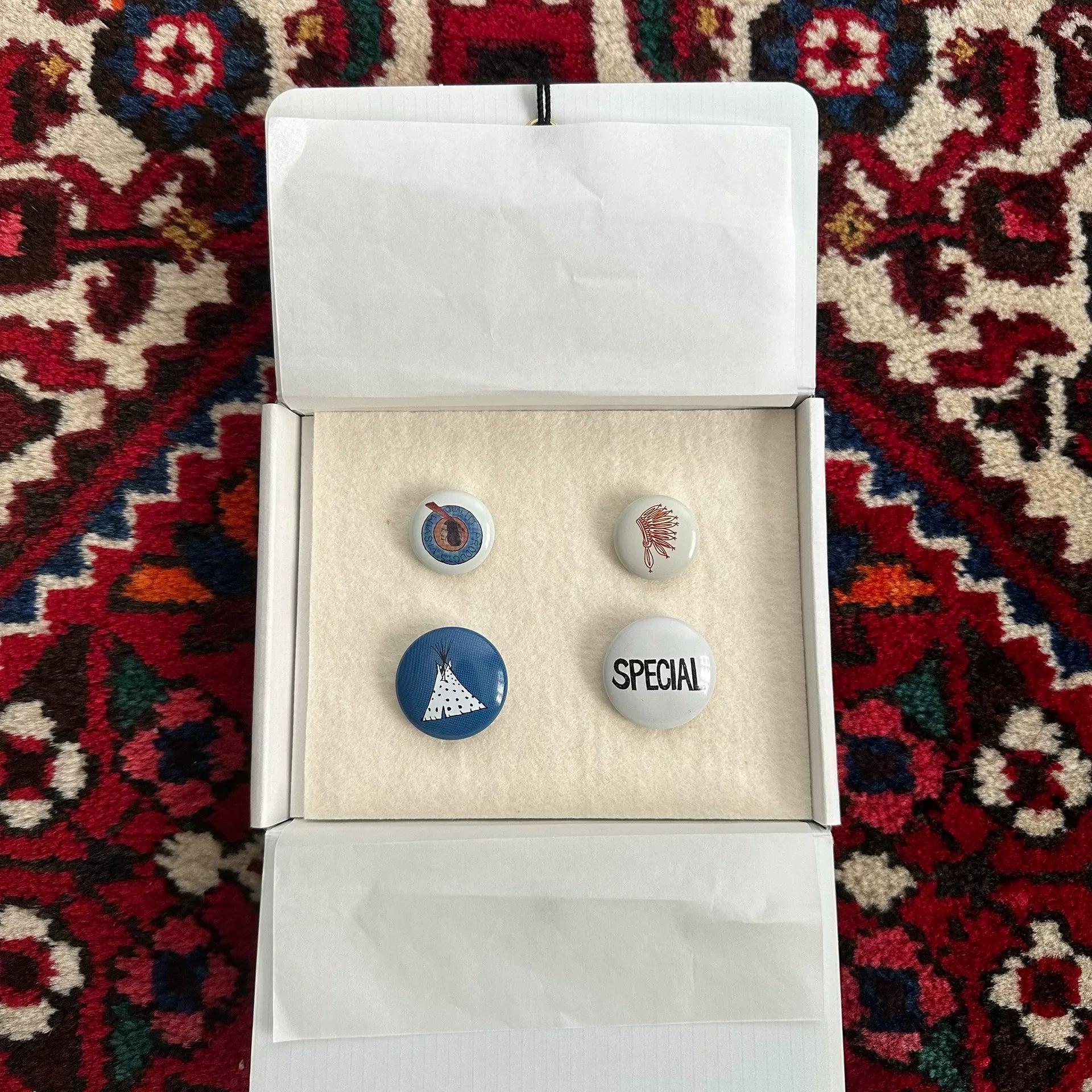 visvim PINS 16AW Badge Set