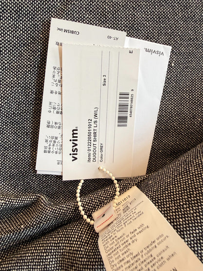VISVIM 22AW DUGOUT SHIRT L/S