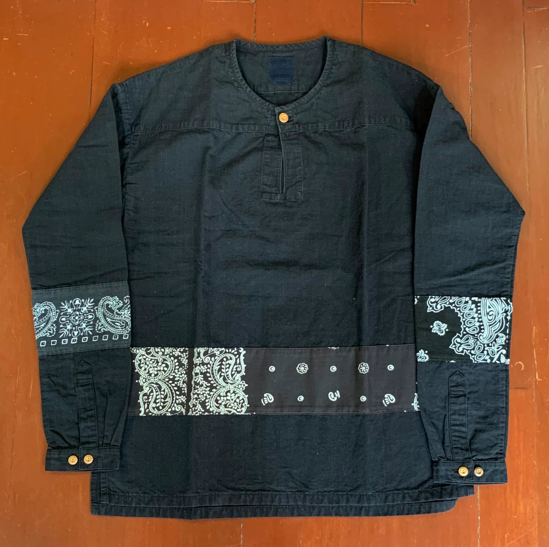 VISVIM 17 ICT KERCHIEF BORDER