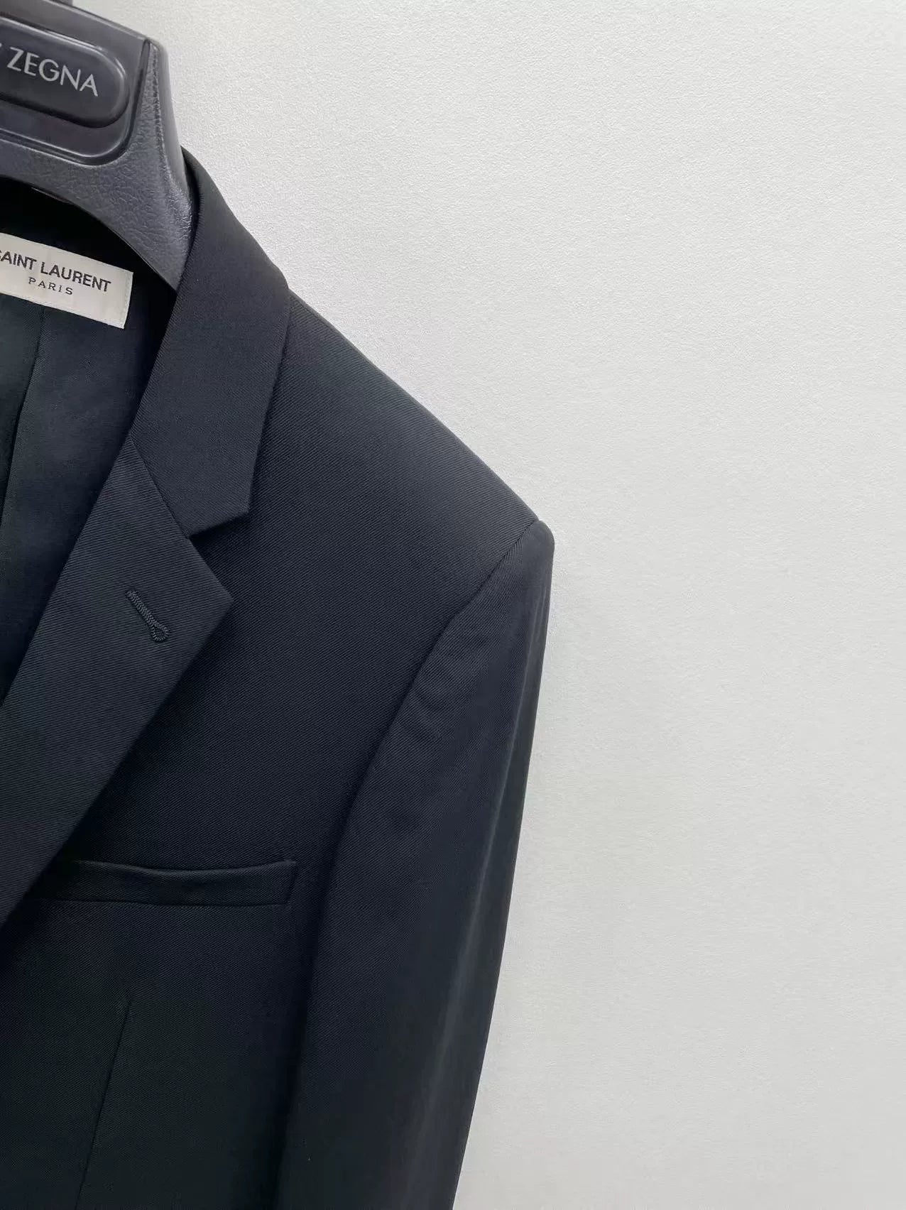 Saint Laurent Black Wool Blazer