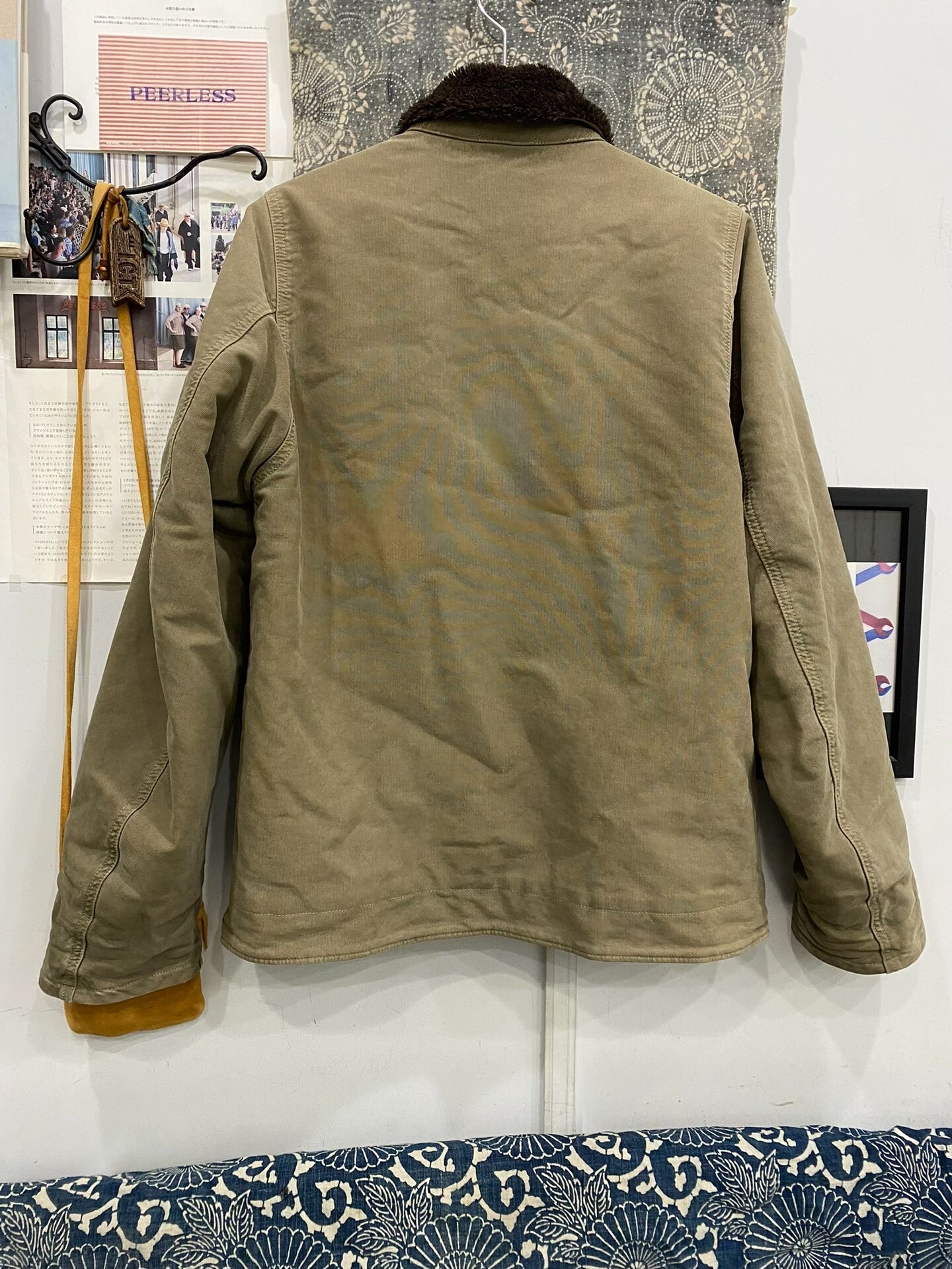 visvim deckhand alpaca wool jacket