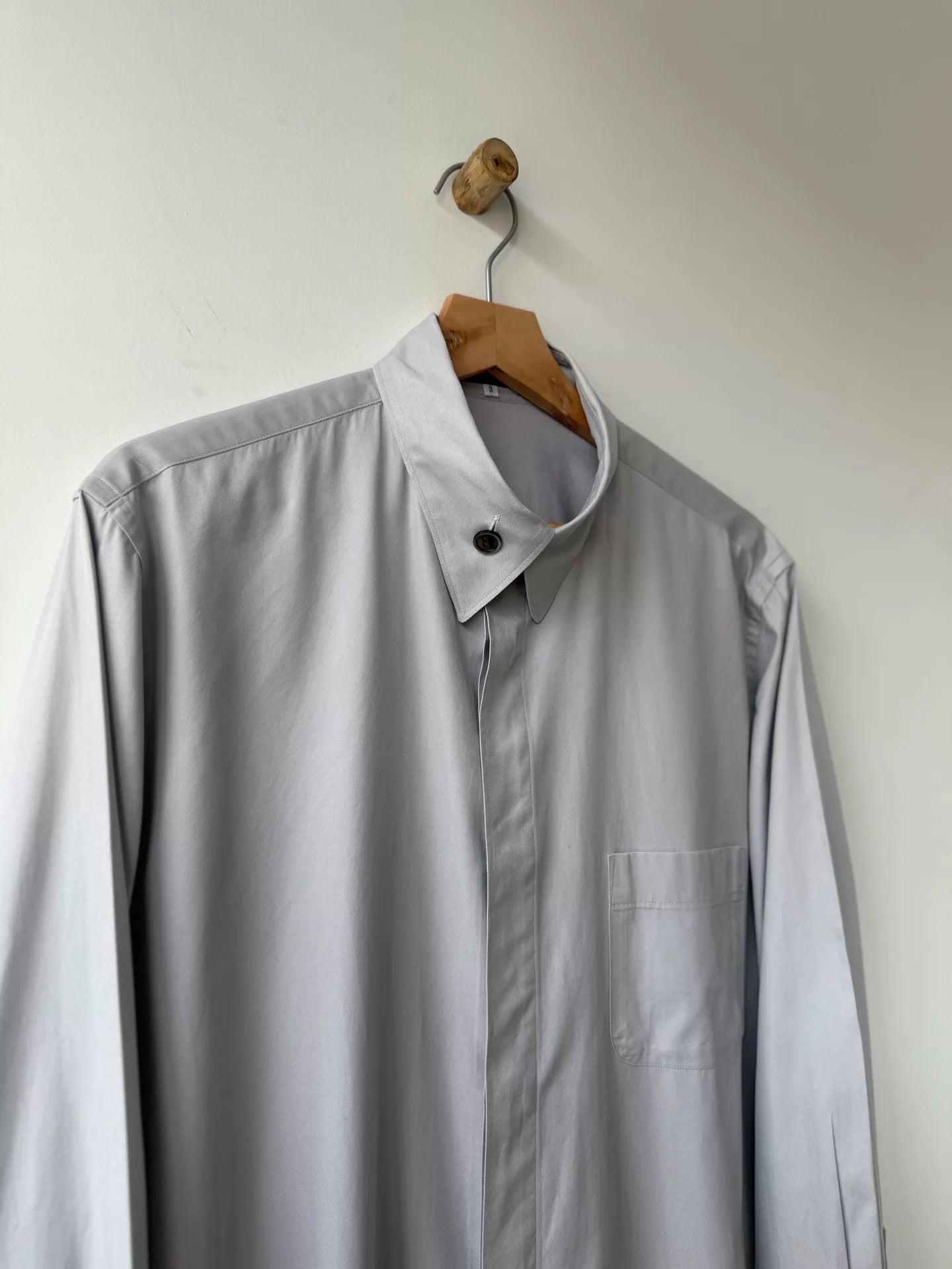Yohji Yamamoto Y's Men's Gray Shirt