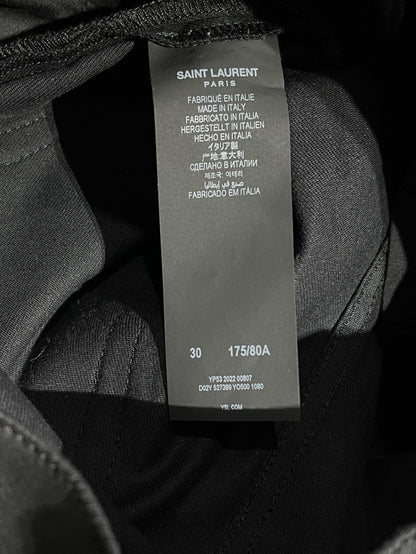 Saint Laurent Black Cotton Jeans