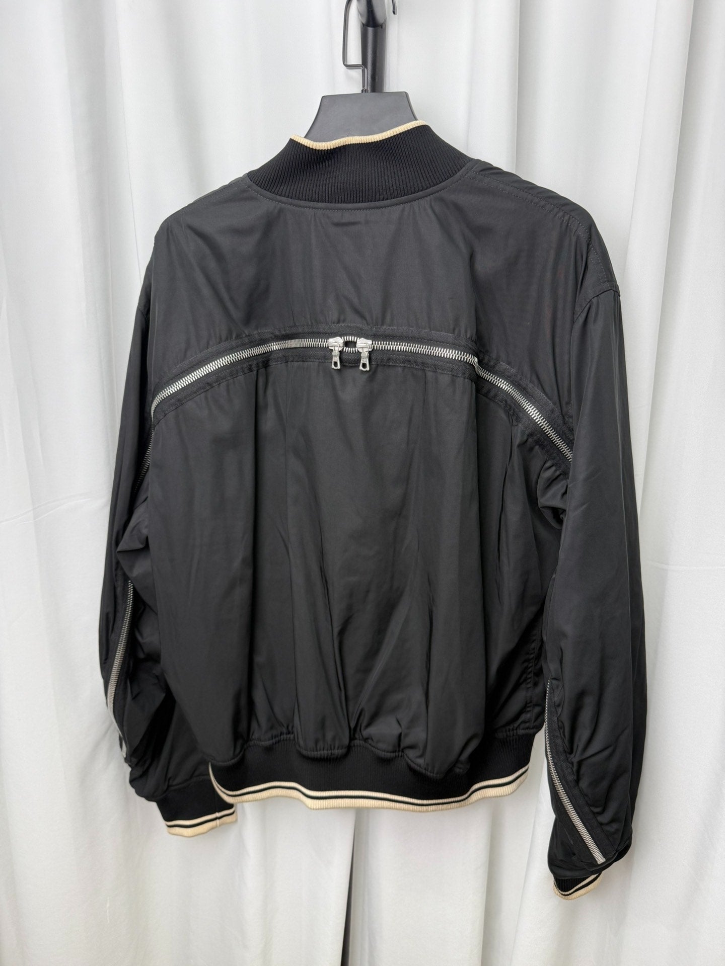 Dries Van Noten Back Zip Bomber Jacket