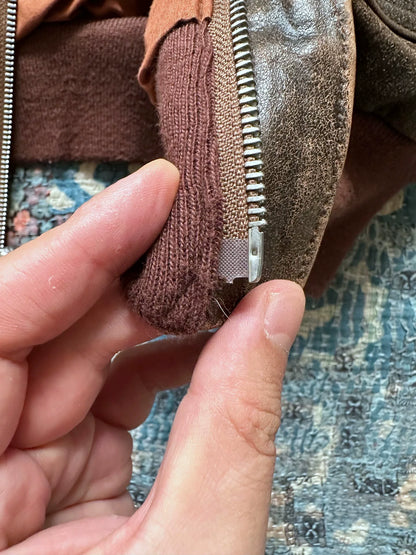 rrl a2 vintage leather jacket