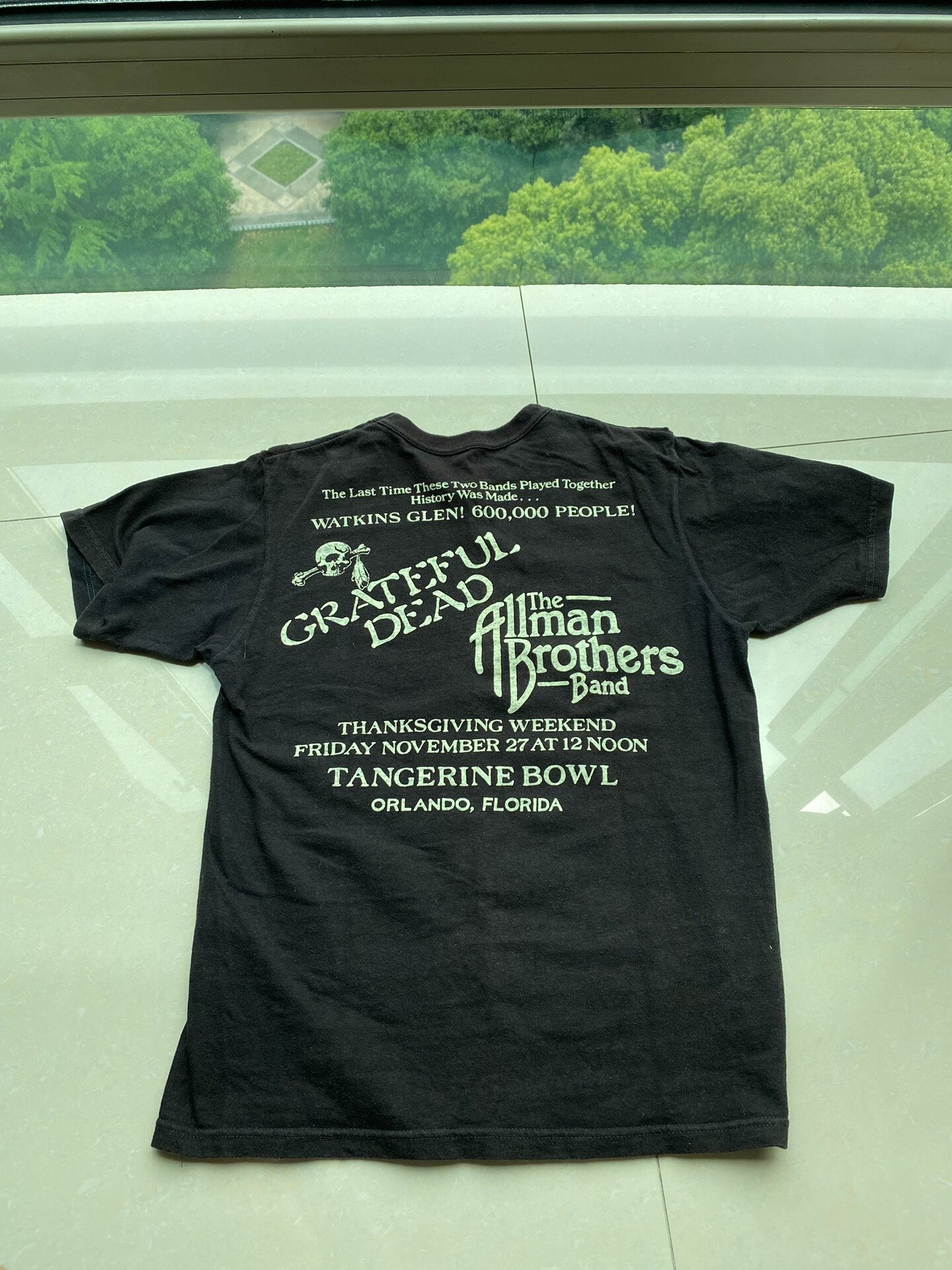 Grateful Dead Allman Brothers Concert Tee