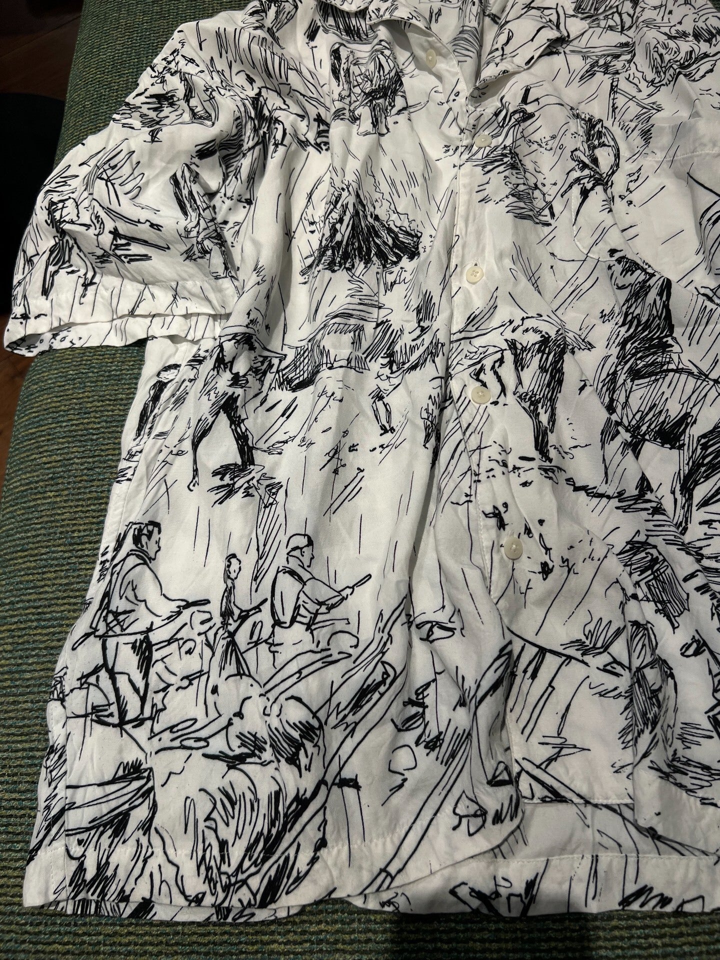 Porter Classic Seven Samurai Aloha Shirt