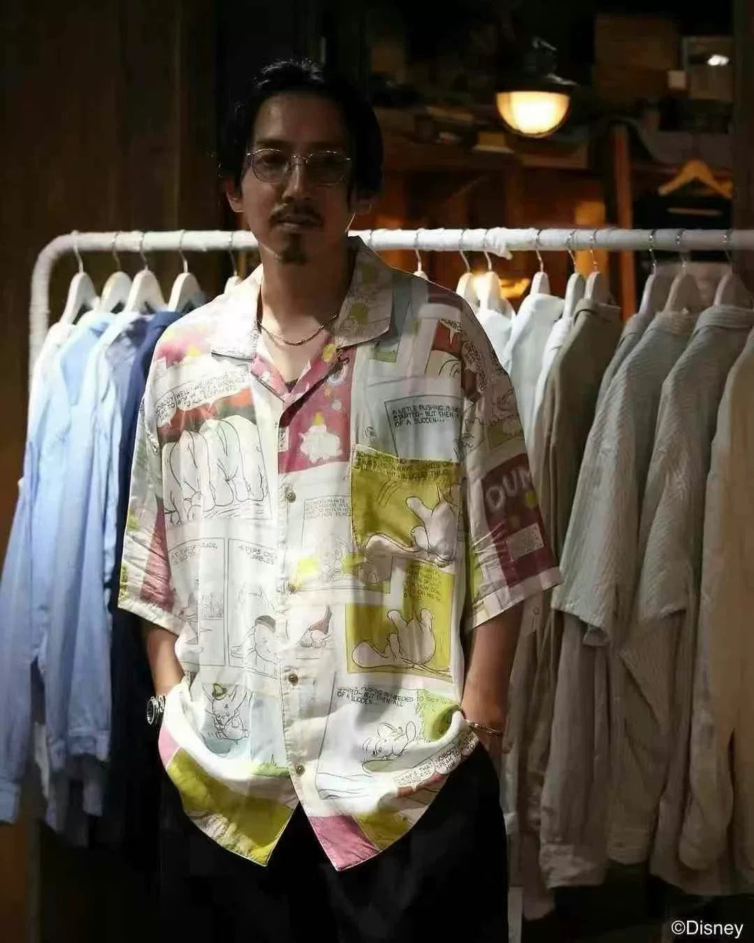 Porter Classic 25SS Disney Hawaiian Shirt