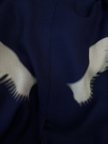 yohji yamamoto wings design outerwear jacket