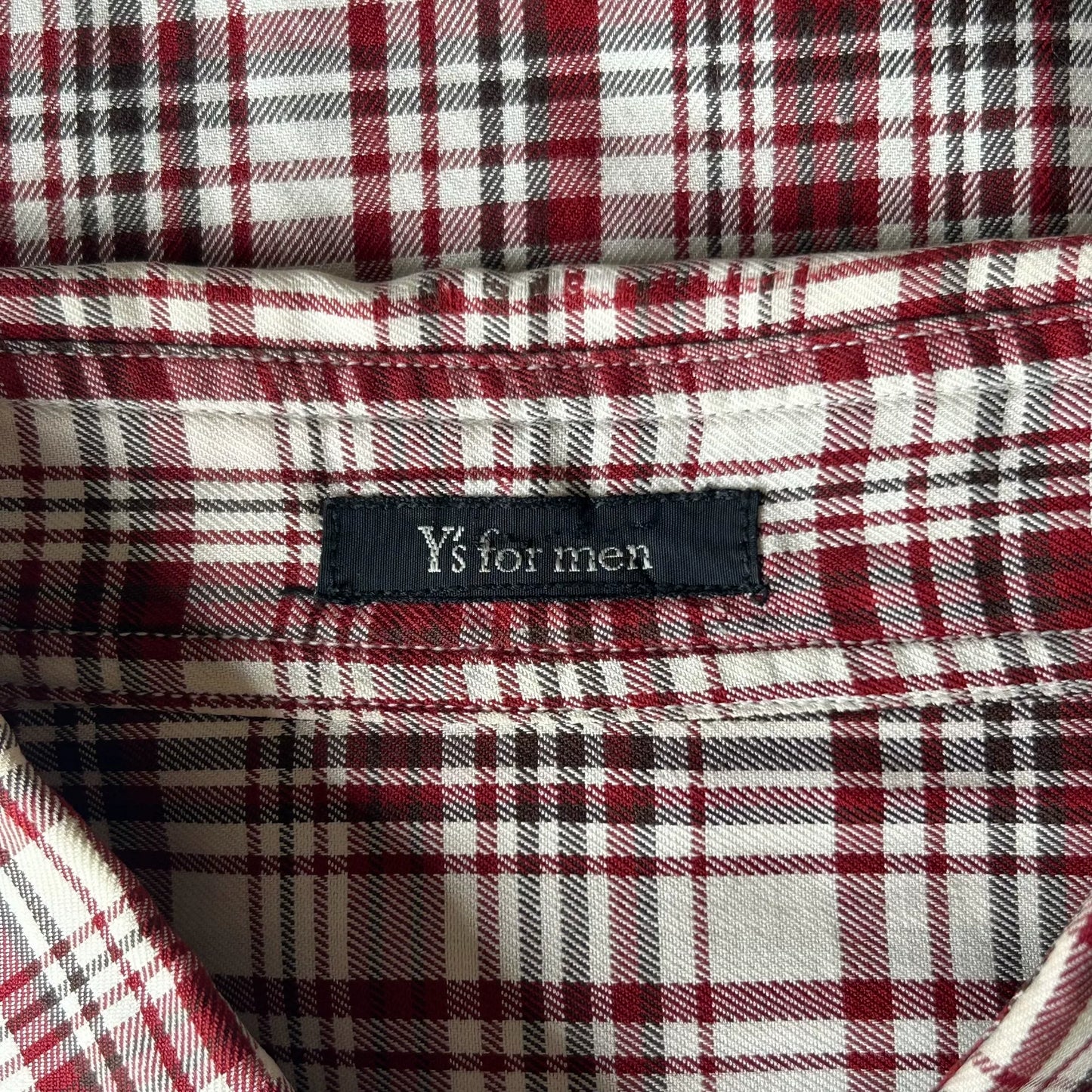 90s Yohji Yamamoto Vintage Checkered Shirt
