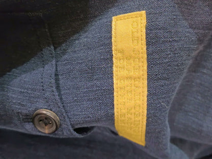 Old Joe Indigo Linen Suit Jacket
