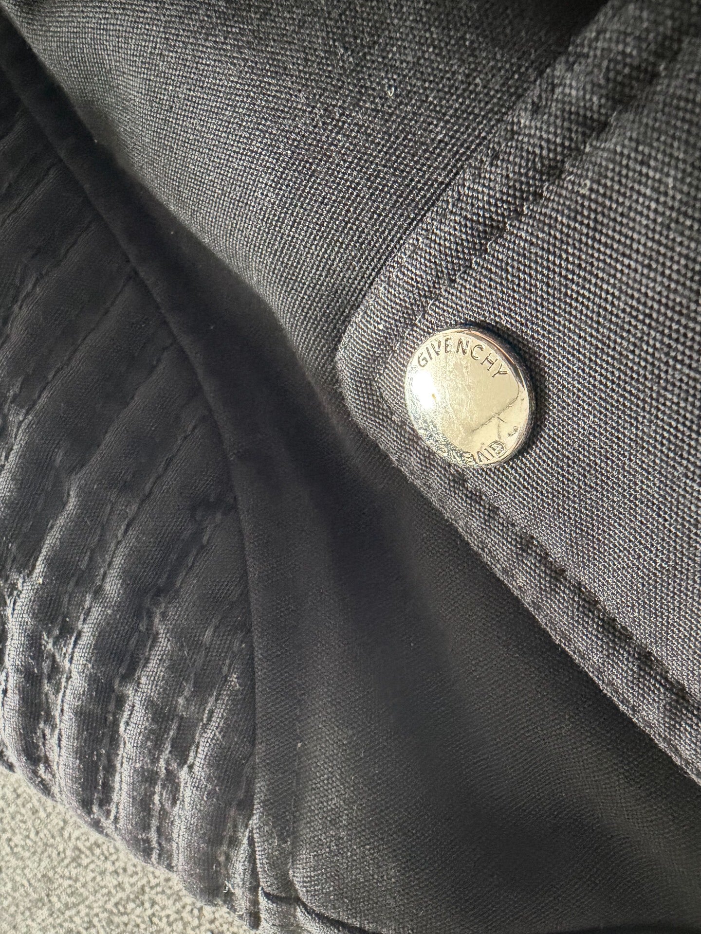 Givenchy Black Cotton Puffer Rider Jacket