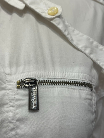 Jean Paul Gaultier Military Style White Shirt