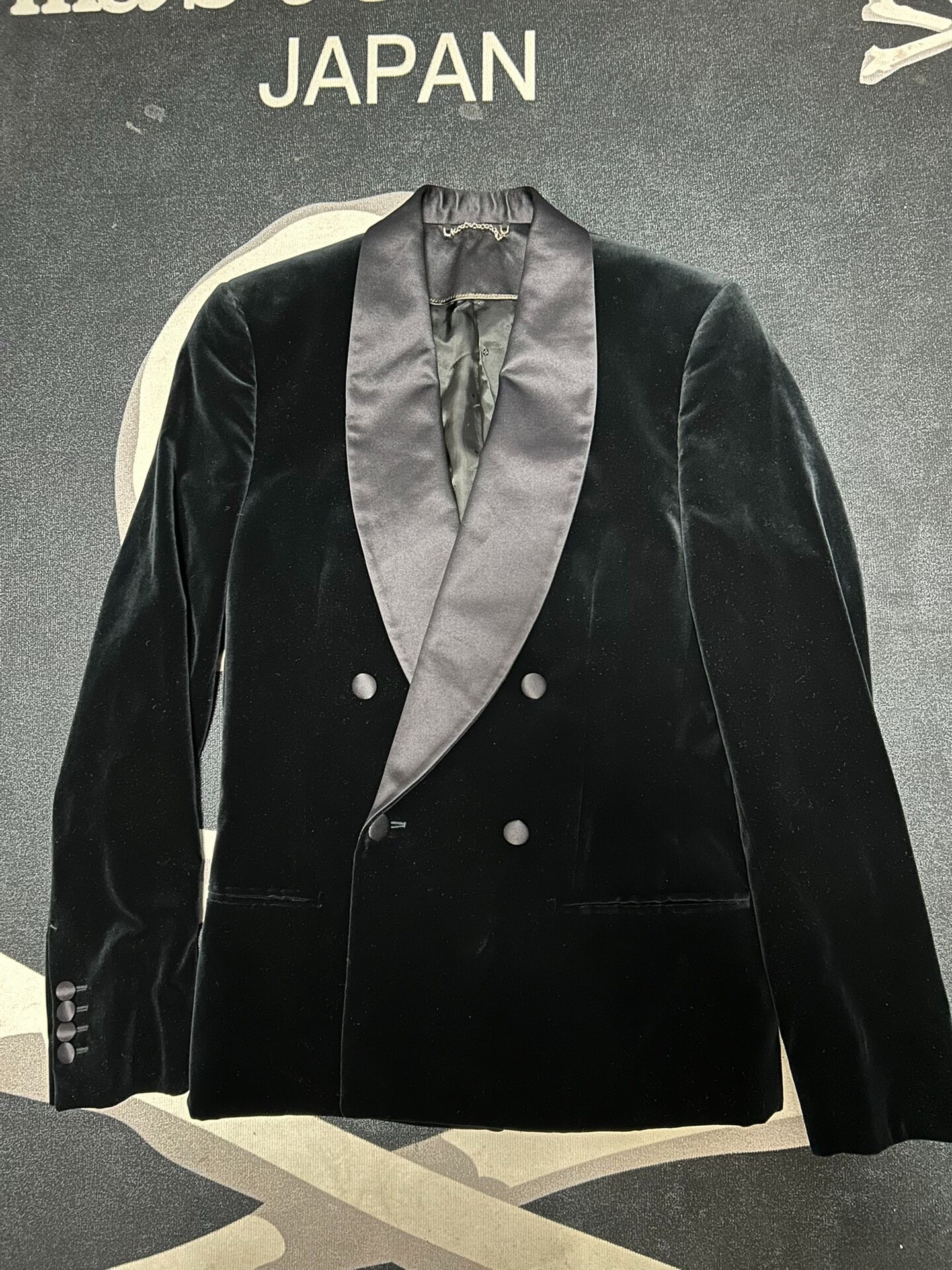 Louis Vuitton Velvet Double-Breasted Jacket