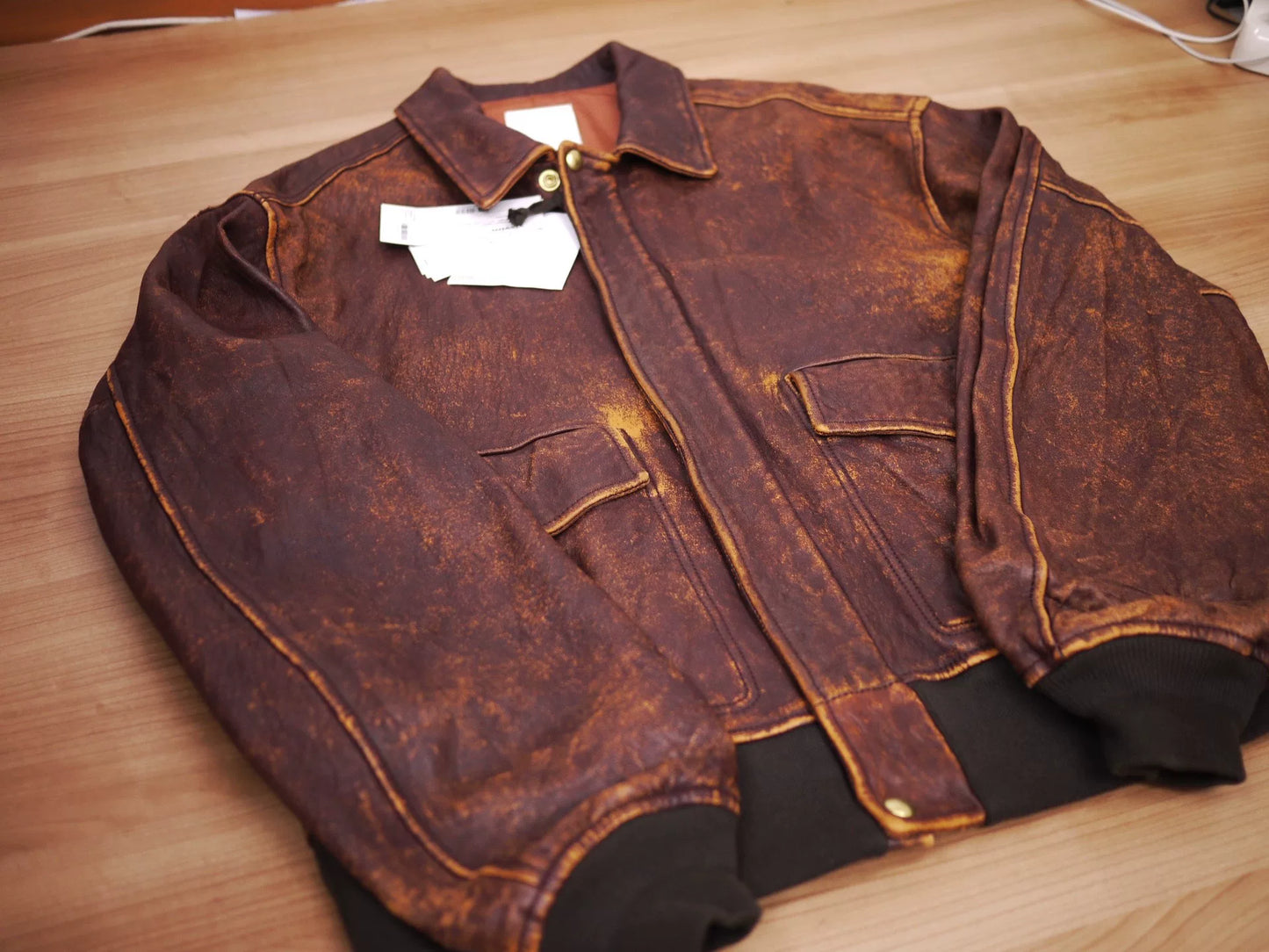 visvim elmenorf jacket burgundy leather