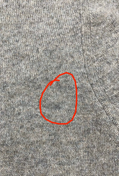 Saint Laurent Brown Cashmere Sweater L