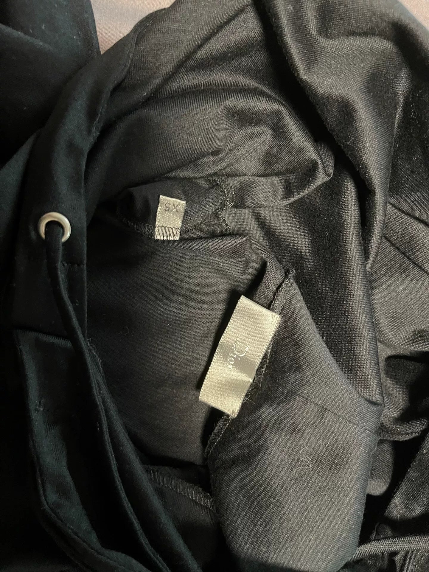 Dior Homme Embroidered Cotton Hoodie Long Sleeve