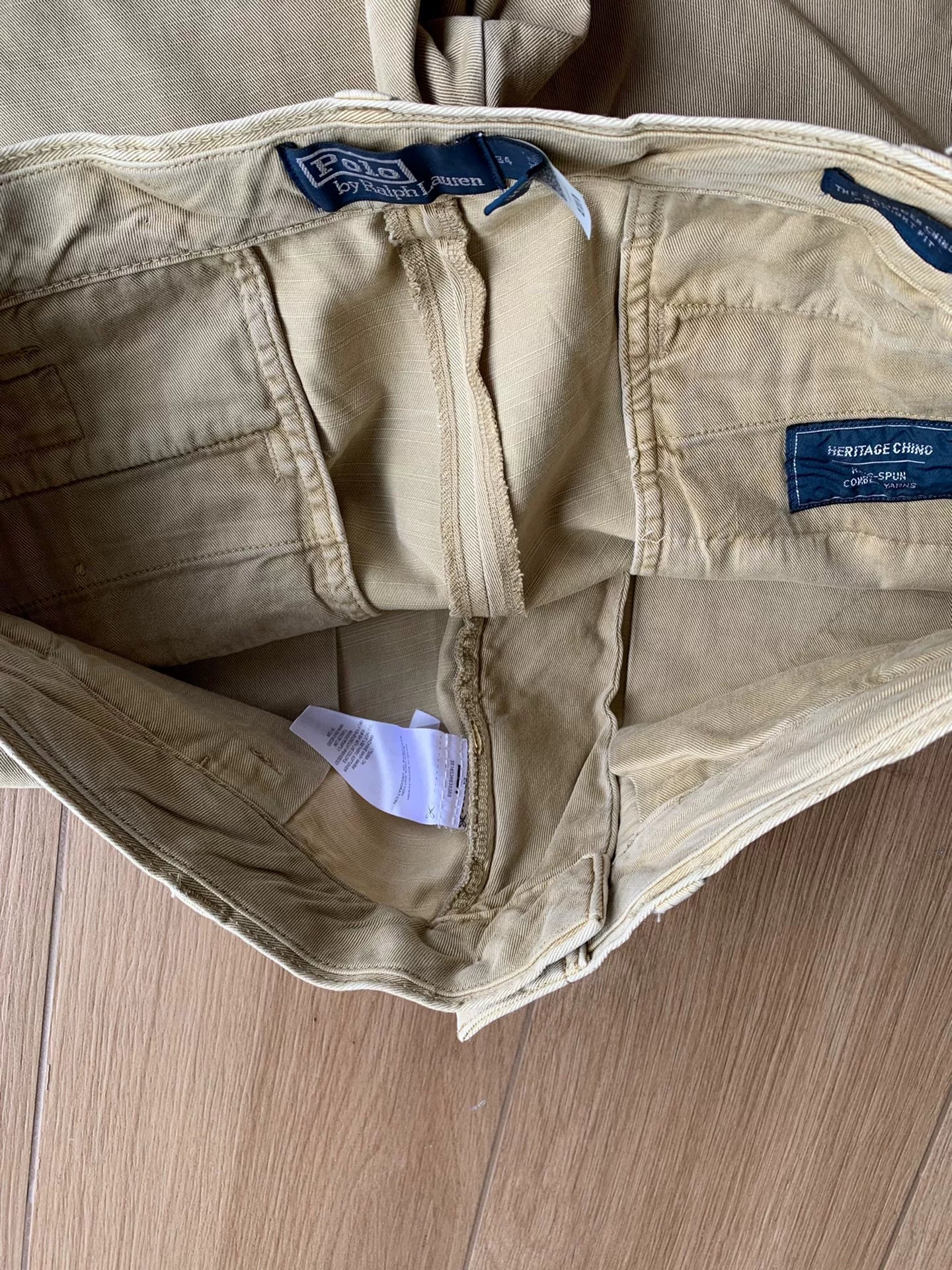 Polo Ralph Lauren Washed Distressed Chino Shorts
