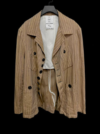 John Alexander Skelton Antique Linen Jacket